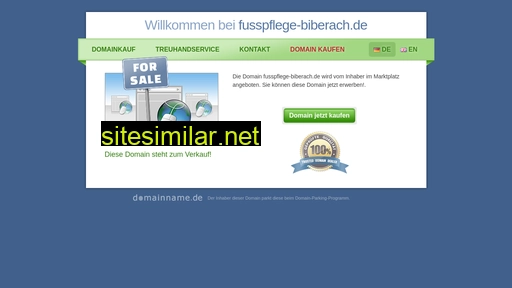 fusspflege-biberach.de alternative sites