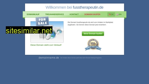 Fusstherapeutin similar sites