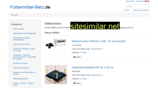 futtermittel-betz.de alternative sites
