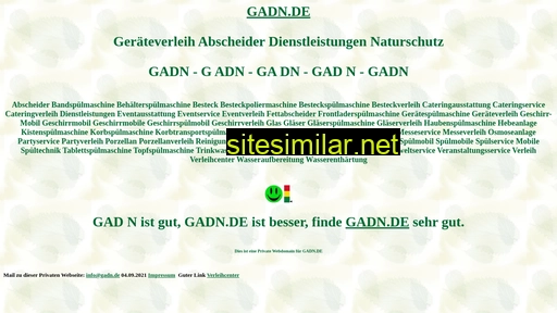 gadn.de alternative sites
