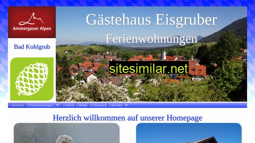 gaestehaus-eisgruber.de alternative sites