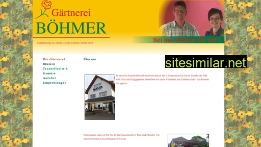 gaertner-boehmer.de alternative sites