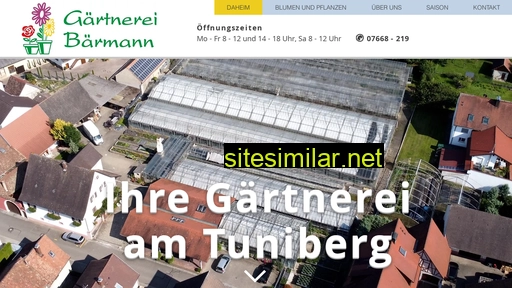 gaertnerei-baermann.de alternative sites