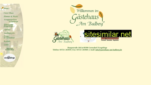 gaestehaus-am-badberg.de alternative sites