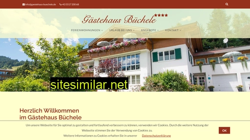 gaestehaus-buechele.de alternative sites