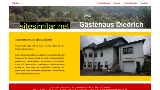 gaestehaus-diedrich.de alternative sites