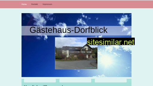 gaestehaus-dorfblick.de alternative sites