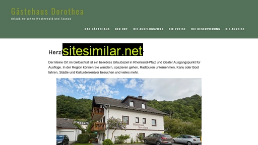 Gaestehaus-dorothea similar sites
