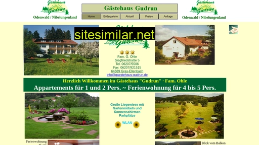 gaestehaus-gudrun.de alternative sites