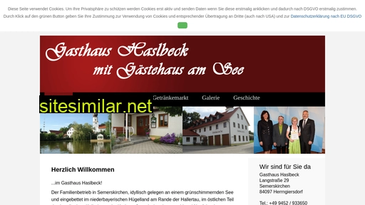gaestehaus-haslbeck.de alternative sites