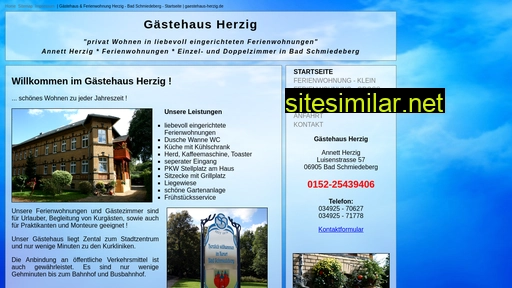 gaestehaus-herzig.de alternative sites