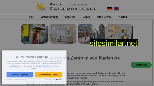 gaestehaus-kaiserpassage.de alternative sites