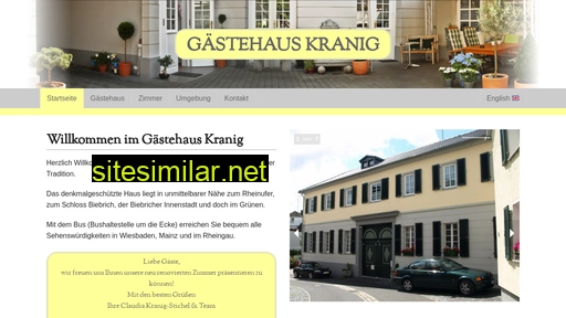 gaestehaus-kranig.de alternative sites