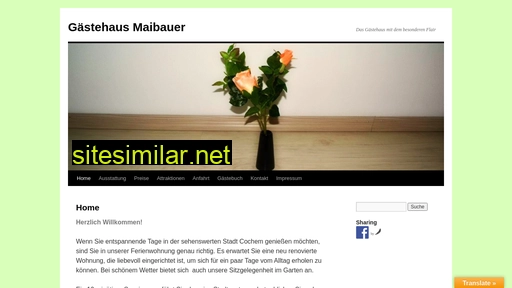 gaestehaus-maibauer.de alternative sites