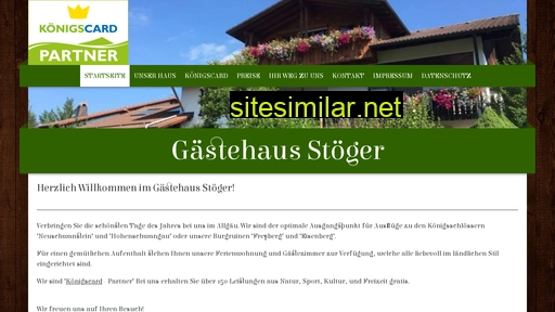 gaestehaus-stoeger.de alternative sites