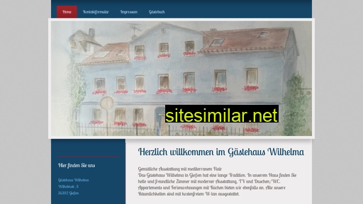 gaestehaus-wilhelma.de alternative sites