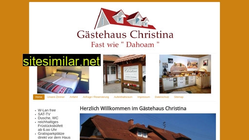 gaestehauschristina.de alternative sites