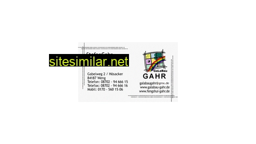 galabau-gahr.de alternative sites