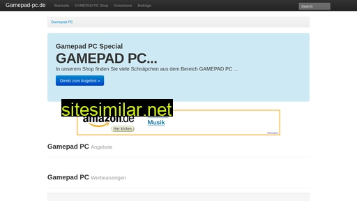 Gamepad-pc similar sites