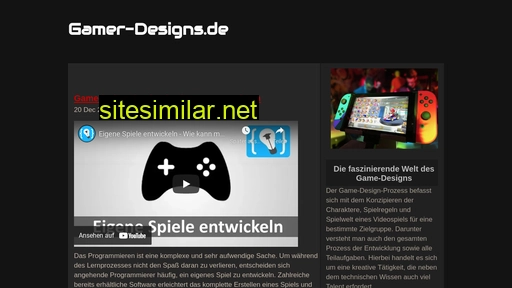gamer-designs.de alternative sites