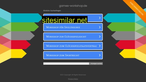 games-workshop.de alternative sites