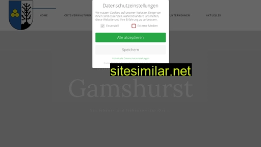 Gamshurst similar sites