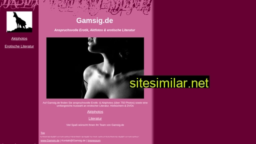 gamsig.de alternative sites