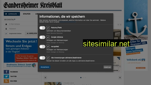 Gandersheimer-kreisblatt similar sites