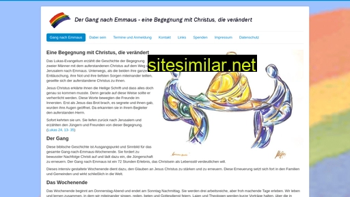 gang-nach-emmaus.de alternative sites