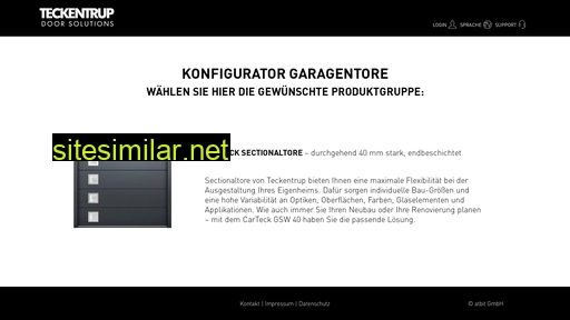 garagentor-konfigurator.de alternative sites