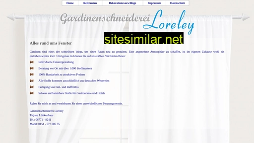 gardinenschneiderei-loreley.de alternative sites
