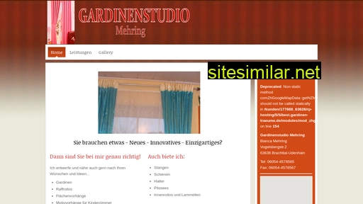 gardinenstudio-mehring.de alternative sites