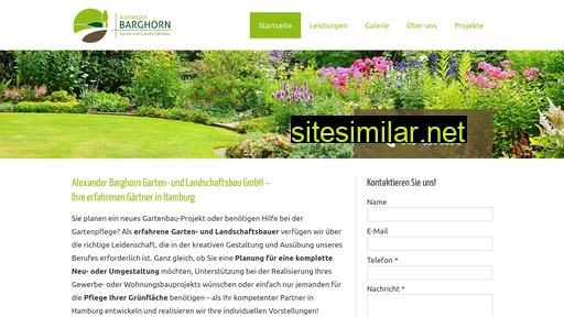 Gartenbau-barghorn similar sites