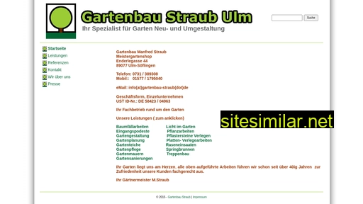 gartenbau-straub.de alternative sites