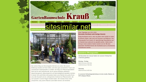 gartenbaumschule-krauss.de alternative sites