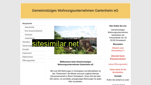 Gartenheim-schwabach similar sites