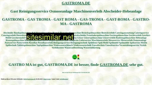 Gastroma similar sites