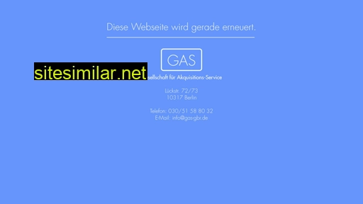 gas-gbr.de alternative sites