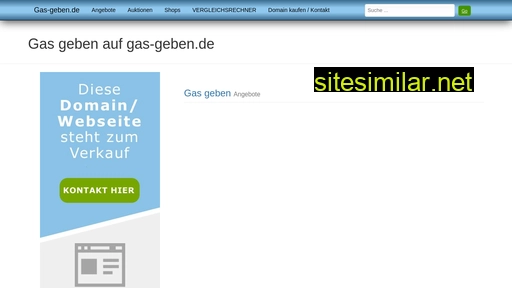 gas-geben.de alternative sites