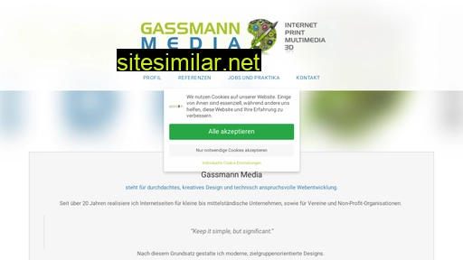 Gassmann-media similar sites