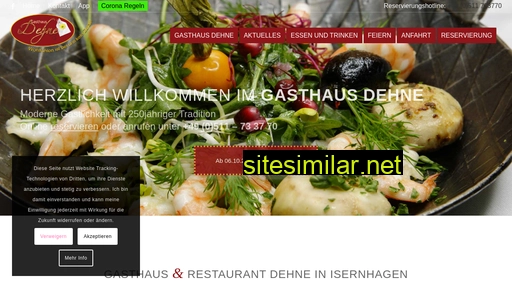 gasthaus-dehne.de alternative sites