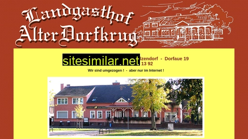 Gasthaus-dorfkrug similar sites