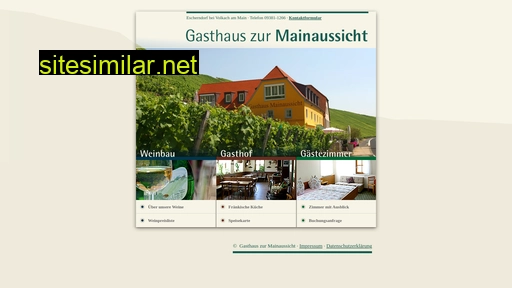 Gasthaus-mainaussicht similar sites