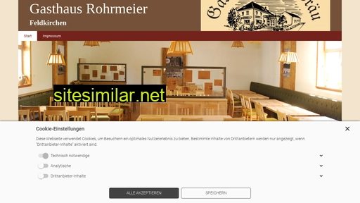 gasthaus-rohrmeier.de alternative sites