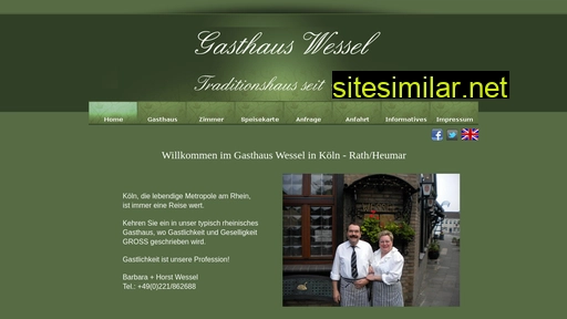 gasthaus-wessel.de alternative sites