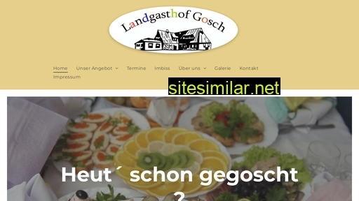 gasthausgosch.de alternative sites