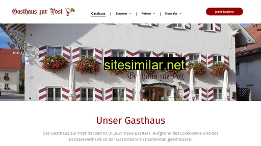 gasthauspostwaal.de alternative sites