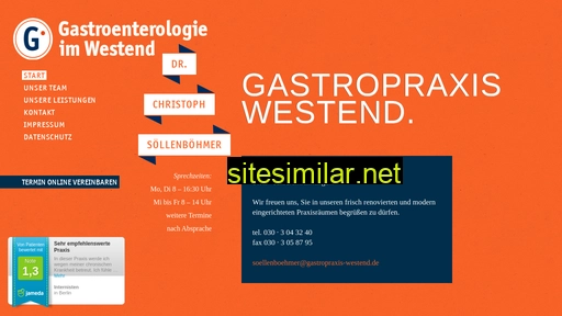 Gastropraxis-westend similar sites