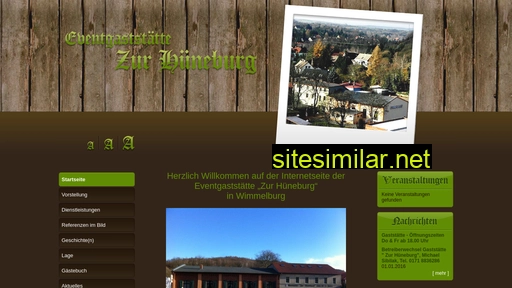 gaststaette-zur-hueneburg.de alternative sites