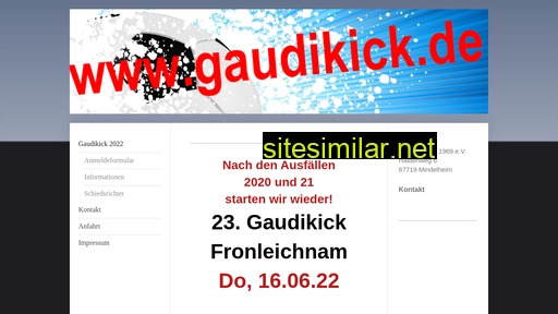 gaudikick.de alternative sites